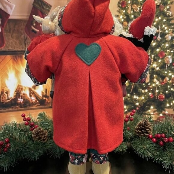 House of Hatten Old World Santa Claus 21” Vintage 1990 German St. Nick - Picture 7 of 12